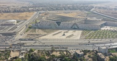 وزارة النقل تقترب من إنهاء التشطيبات الخارجية لمحطة مترو المتحف المصرى.. صور محطة مترو المتحف المصرى الكبير