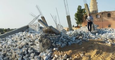 إزالة 24 حالة تعدى على الأراضى الزراعية وأملاك الدولة بأسيوط