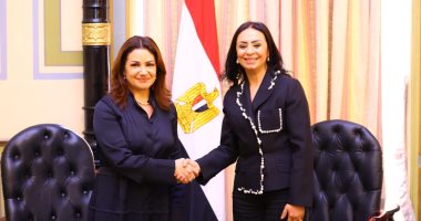 وزيرة التضامن تلتقي وزيرة الشؤون الاجتماعية بالجمهورية اللبنانية