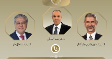 بدر عبد العاطي يجري اتصالين هاتفيين مع وزيرى خارجية الهند وباكستان وزير الخارجية