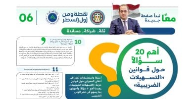 المالية تجيب عن أهم 20 سؤالًا حول قوانين حزمة «التسهيلات الضريبية» المالية تجيب عن أهم 20 سؤالًا