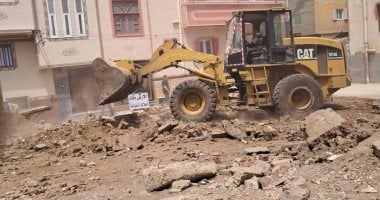 حملة إزالات مكبرة بنطاق مركز ومدينة منية النصر فى الدقهلية حملة لإزالة التعديات في منية النصر