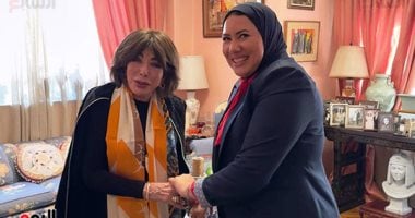 عروس النيل.. اليوم السابع فى منزل الفنانة لبنى عبد العزيز الفنانة لبنى عبد العزيز