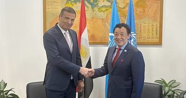 وزير الزراعة يلتقي مدير عام منظمة الأغذية والزراعة لبحث تعزيز التعاون المشترك وزير الزراعة يلتقي مدير عام منظمة الاغذية والزراعة