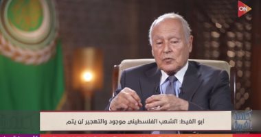 التليفزيون هذا المساء.. أحمد أبو الغيط: الإقليم العربي يشهد الفترة الأصعب منذ 100 عام الأمين العام لجامعة الدول العربية أحمد أبو الغيط