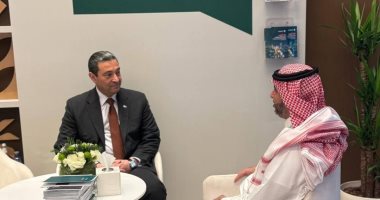 محافظ دمياط ومدير المعهد العربى لإنماء المدن يناقشان الخطط الطموحة لتعزيز التعاون المشترك جانب من اللقاء