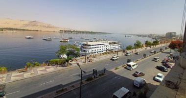 ارتفاع درجات الحرارة فى أسوان واستقرار حركة السياحة.. فيديو كورنيش أسوان