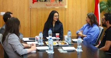ريم بسيونى: الصوفية حس أصيل فى المصريين.. وأحرص على الحديث مع الله الدكتورة ريم بسيوني خلال الندوة