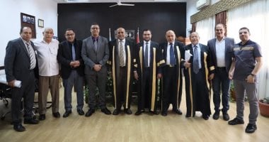 جامعة الأزهر تمنح الماجستير لباحث عن رسالته حول معالجة الإعلام الصهيوني لقضايا العالم العربي الباحث خالد أحمد أمين مدير الموقع الإلكتروني لمجلَّة الأزهر الشريف