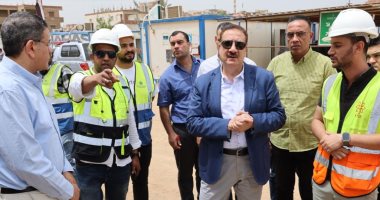 محافظ المنوفية يتفقد إنشاءات مستشفى الشهداء الجديدة ويوجه بتسريع الأداء جانب من التفقد