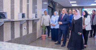 رئيس جامعة طنطا يفتتح أعمال تطوير كلية الصيدلة ويتابع الاستعداد للامتحانات