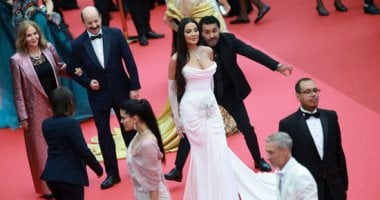 أفضل 10 إطلالات للنجمات على السجادة الحمراء لمهرجان كان السينمائى نادين نسيب نجيم