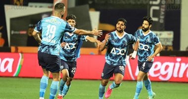 بيراميدز يتقدم على الزمالك بهدف إبراهيم عادل فى الشوط الأول.. فيديو وصور بيراميدز