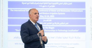 وزير الرى السابق يستعرض دور الذكاء الاصطناعي في إدارة المياه بمؤتمر تكنولوجيا المياه الدكتور محمد عبد العاطي، وزير الموارد المائية والري السابق