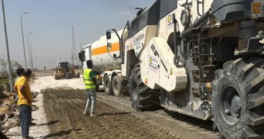 جهاز القاهره الجديدة: بدء أعمال تطوير شارع التسعين الشمالى بالقاهرة الجديدة