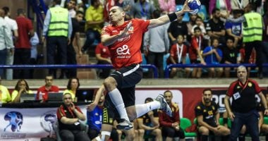 الأهلي يتقدم على الترجى التونسى 11 - 8 بالشوط الأول فى نهائى السوبر الأفريقى لليد الأهلى والترجى