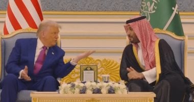 لقاء ولى العهد السعودى مع دونالد ترامب