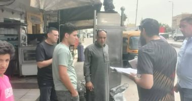محافظ الإسماعيلية يتابع جهود إدارة البيئة فى التفتيش على المحال التجارية بالقصاصين جانب من الجهود
