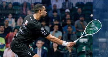 3 مصريين يتأهلون لربع نهائى بطولة العالم للاسكواش بأمريكا مصطفى عسل