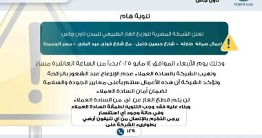 نيوز برو : 
                                            أعمال صيانة طارئة.. 