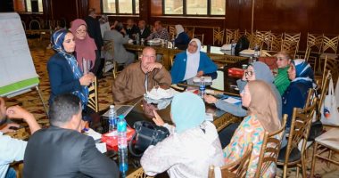 "الزراعة" تنفذ ورشة لتعزيز التحول المناخى الذكى فى قطاع الثروة الحيوانية بالبحيرة ورشة عمل لتعزيز التحول المناخي الذكي