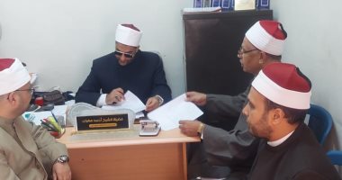 وكيل وزارة الأوقاف بالإسكندرية يتفقد المقر الإداري لإدارتى العامرية