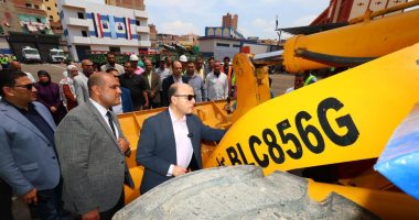 إصلاح معدات بحملة ميكانيكية في مجلس دسوق بحضور محافظ كفر الشيخ.. فيديو متابعة إصلاح لوردات