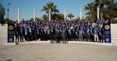 طلاب جامعة حلوان يشاركون فى الملتقى الحوارى لبناء الوعى بحضور وزير التعليم العالى