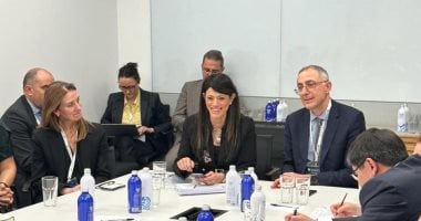 وزيرة التخطيط والتنمية الاقتصادية والتعاون الدولى تعرض تجربة مصر فى تنفيذ برنامج «نُوفّي» لجذب القطاع الخاص للاستثمار.. المشاط: البرنامج محور رئيسى فى الاستراتيجية الوطنية للتغيرات المناخية 2050 جانب من اللقاء