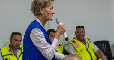 رئيسة بعثة الاتحاد الأوروبى بالقاهرة تختتم زيارتها إلى الإسكندرية