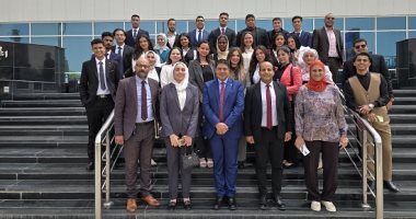 القومى لحقوق الإنسان ينظم لقاء مفتوحا مع طلاب جامعة بدر.. صور أعضاء المجلس وطلاب جامعة بدر على هامش اللقاء