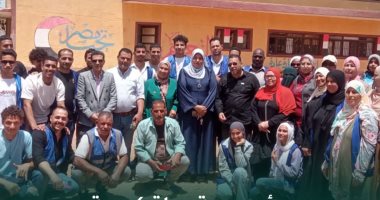 حياة كريمة تنظم قافله طبية و بيطرية غرب الإسماعيلية