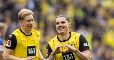 دورتموند يكتسح هولشتاين بثلاثية.. وتعادل ماينز ضد ليفركوزن بالبوندزليجا بوروسيا دورتموند
