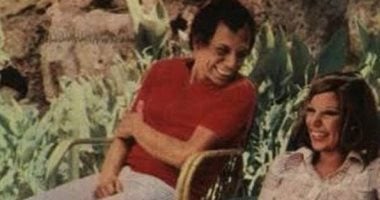 عادل إمام وزوجته هالة الشلقانى