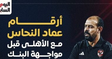 الحلم نيوز : 
                                            أرقام عماد النحاس مع الأهلي قبل مواجهة البنك الليلة.. إنفو جراف
                                        