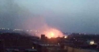 الحماية المدنية تسيطر على حريق فى هيش ونخيل بالسويس دون خسائر بشرية