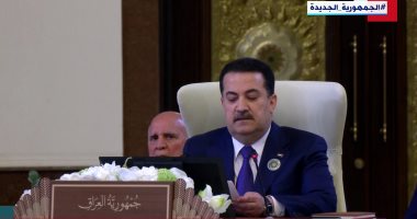 رئيس الوزراء العراقى: غزة تتعرض لإبادة جماعية غير مسبوقة ونرفض التهجير رئيس الوزراء العراقى