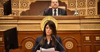 وزيرة التخطيط امام مجلس الشيوخ