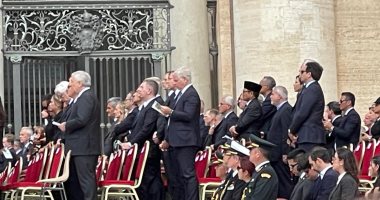 وزير الثقافة يشارك فى مراسم تنصيب بابا الفاتيكان وسط حضور دولي رفيع وزير الثقافة خلال مراسم تنصيب البابا ليو الرابع عشر