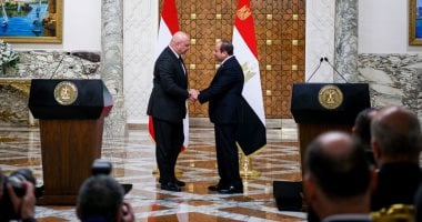 الرئيس السيسى: مصر ولبنان لديهما جهد مشترك عبر سنوات فى مجال الثقافة والكتابة والشعر الرئيس عبد الفتاح السيسى