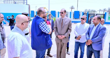 محافظ سوهاج يتفقد محطة مياه "الأحايوة" المدمجة بمركز أخميم محافظ سوهاج يتفقد محطة مياه "الأحايوة