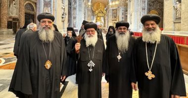 البابا لاون الرابع عشر.. وفد كنسى يحضر مراسم تنصيب بابا الفاتيكان الجديد