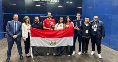 رئيس اتحاد الاسكواش للاعبين بعد التتويج ببطولة العالم: أنتم قدوة في الإصرار ابطال الاسكواش
