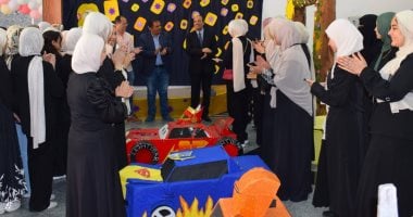 رئيس جامعة العريش يفتتح معرض "الإبداع الدائم" لطالبات رياض الأطفال