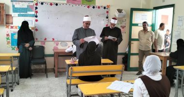 رئيس أزهر شمال سيناء يتابع امتحانات الابتدائية والإعدادية بمعاهد العريش
