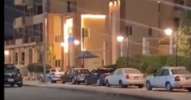 هنا وقعت الجريمة.. مباشر من أمام كمبوند شهد سرقة أكثر من ربع مليار جنيه من نوال الدجوى