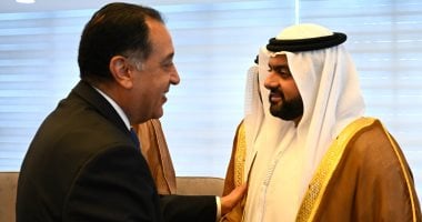 رئيس الوزراء يستقبل ولي عهد إمارة الفجيرة الدكتور مصطفى مدبولي وسمو الشيخ محمد بن حمد الشرقي