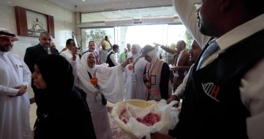 ورود وهدايا.. بعثة الحج تستقبل الحجاج فى الأراضى المقدسة حجاج بيت الله