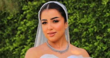 نهى صالح تحتفل بزفافها وتكشف عن صورها بالفستان الأبيض نهى صالح