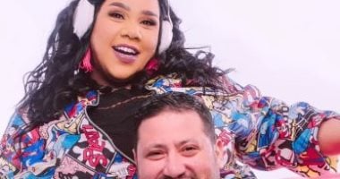 شيماء سيف تتغزل فى زوجها: حبيبى ربنا يخليهولى يارب شيماء سيف و محمد كارتر